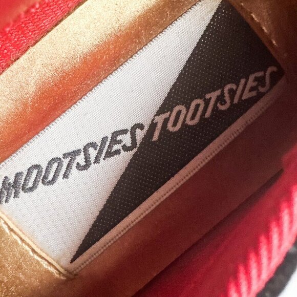 Mootisies Tootisies Vintage Velvet Christmas Theme Embroidered Flats 7.5 - Picture 9 of 11